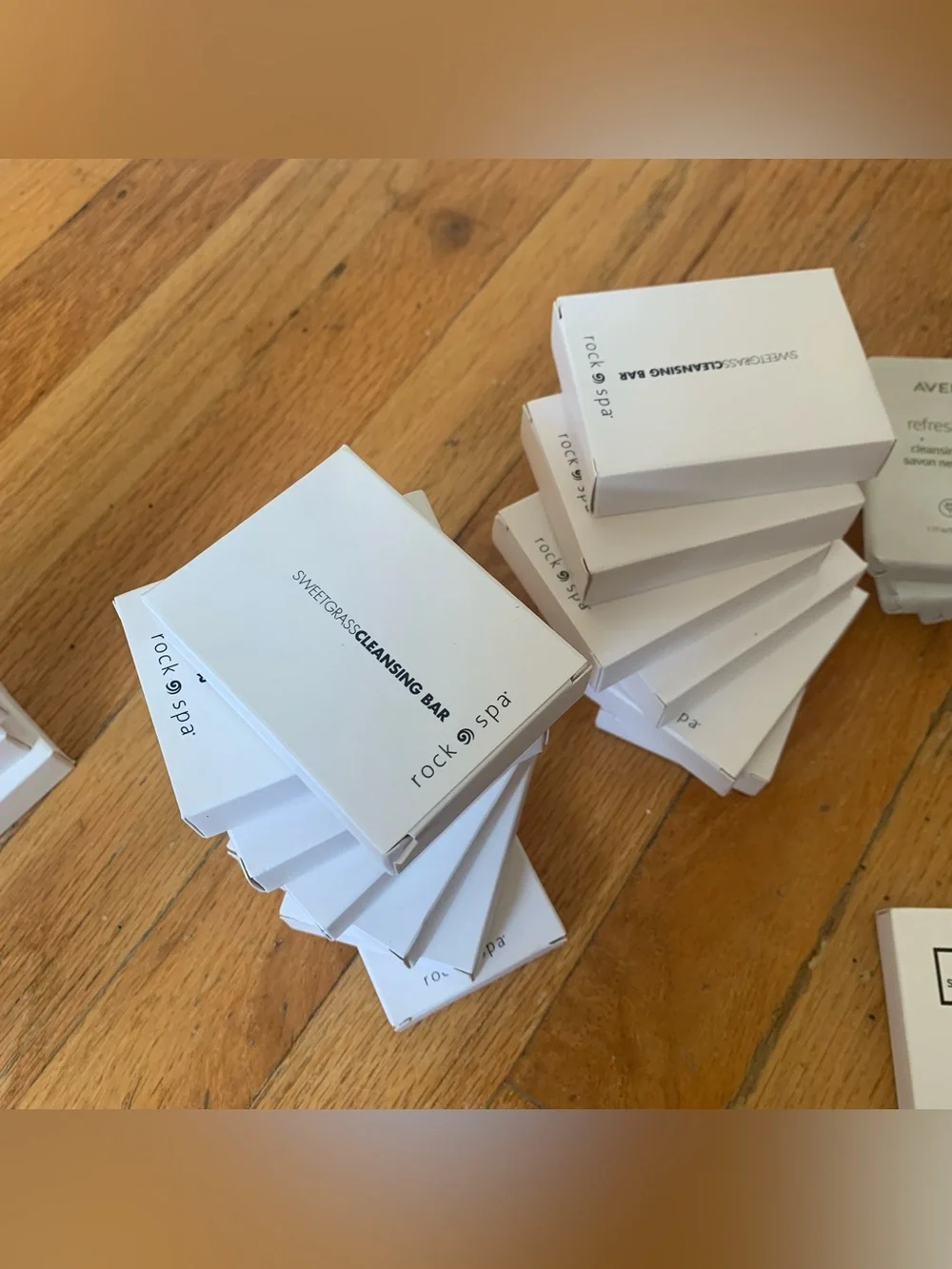 Huge bundle of 44 travel soap bars
